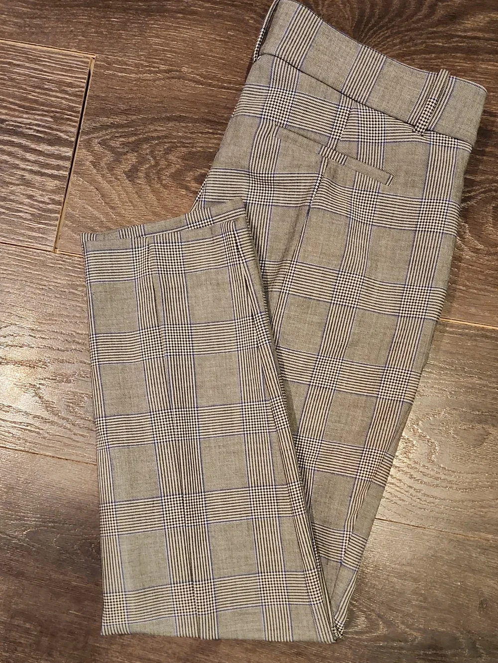 ❤ J CREW CAMERON FIT HIGH RISE SLIM ANKLE PLAID PANTS / TROUSERS, 8 (29)
